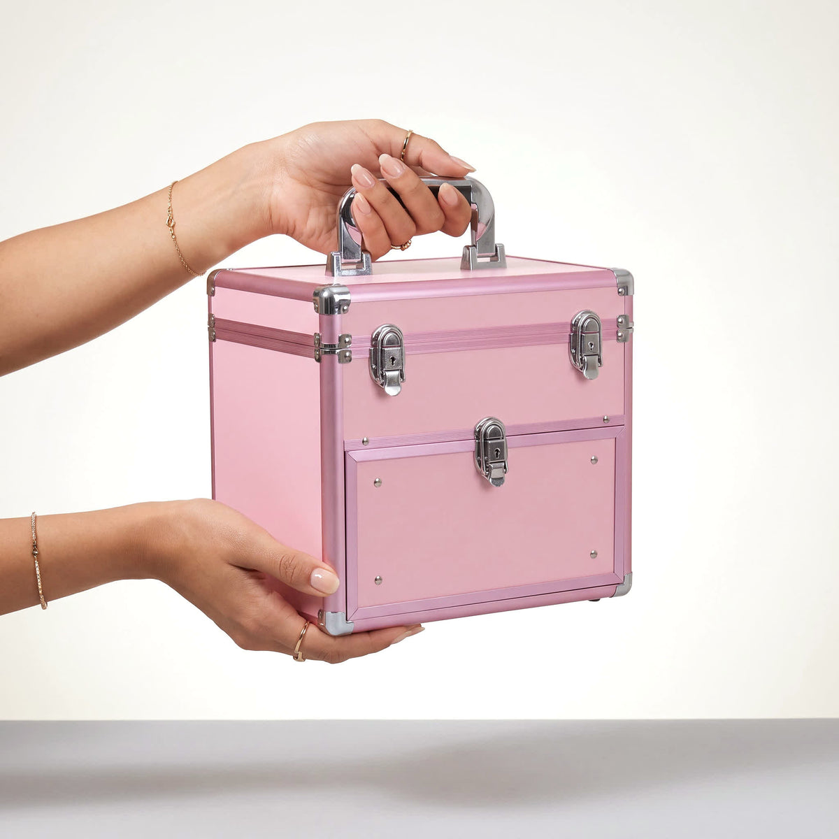 Mini Nail Travel Box — Pink — 2