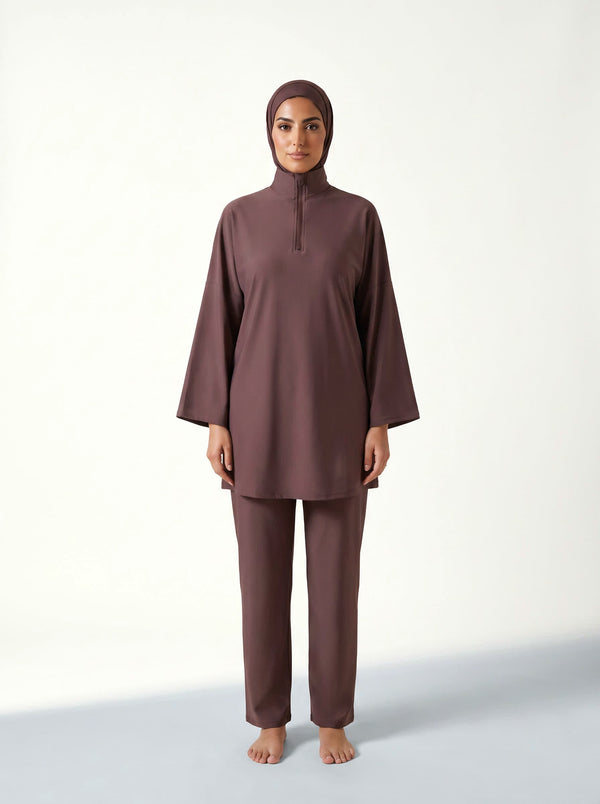 Willson Modest Burkini — Burgundy