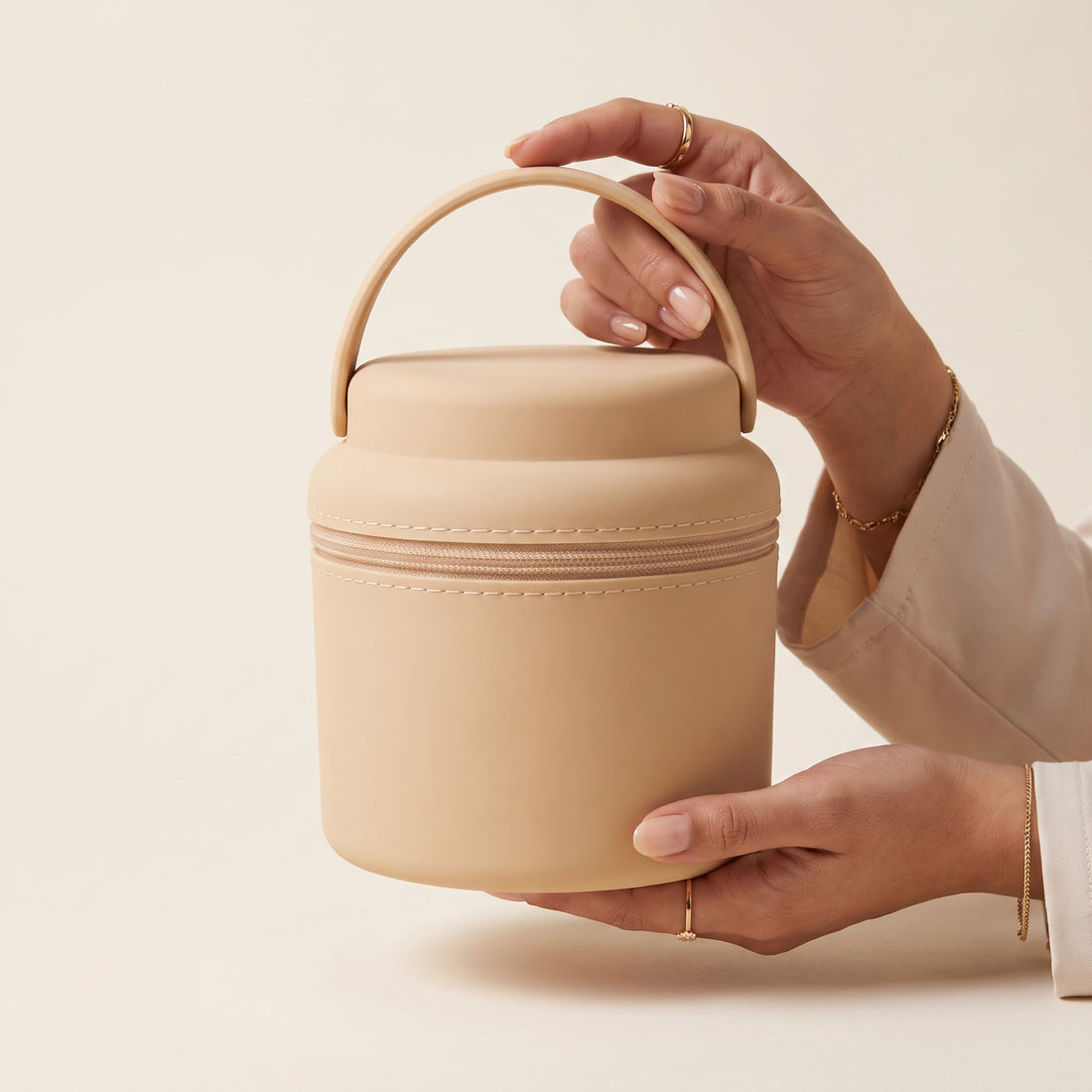 Waterproof Vanity Case — Camel — 2