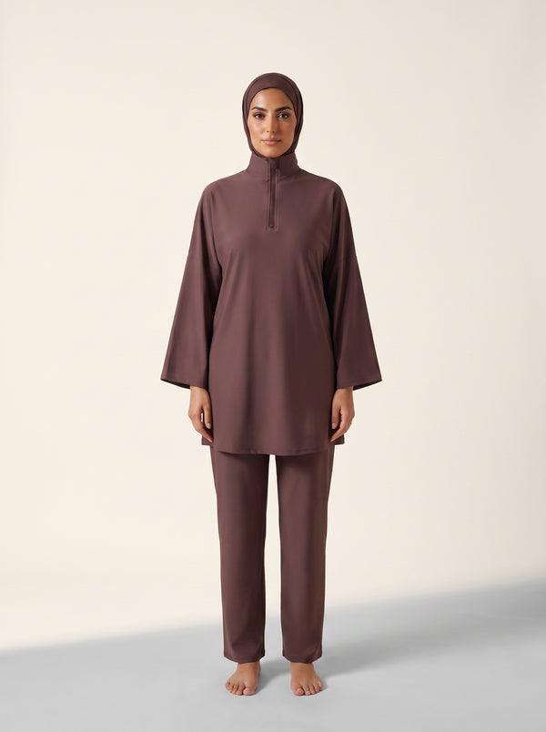 Willson Modest Burkini — Burgundy