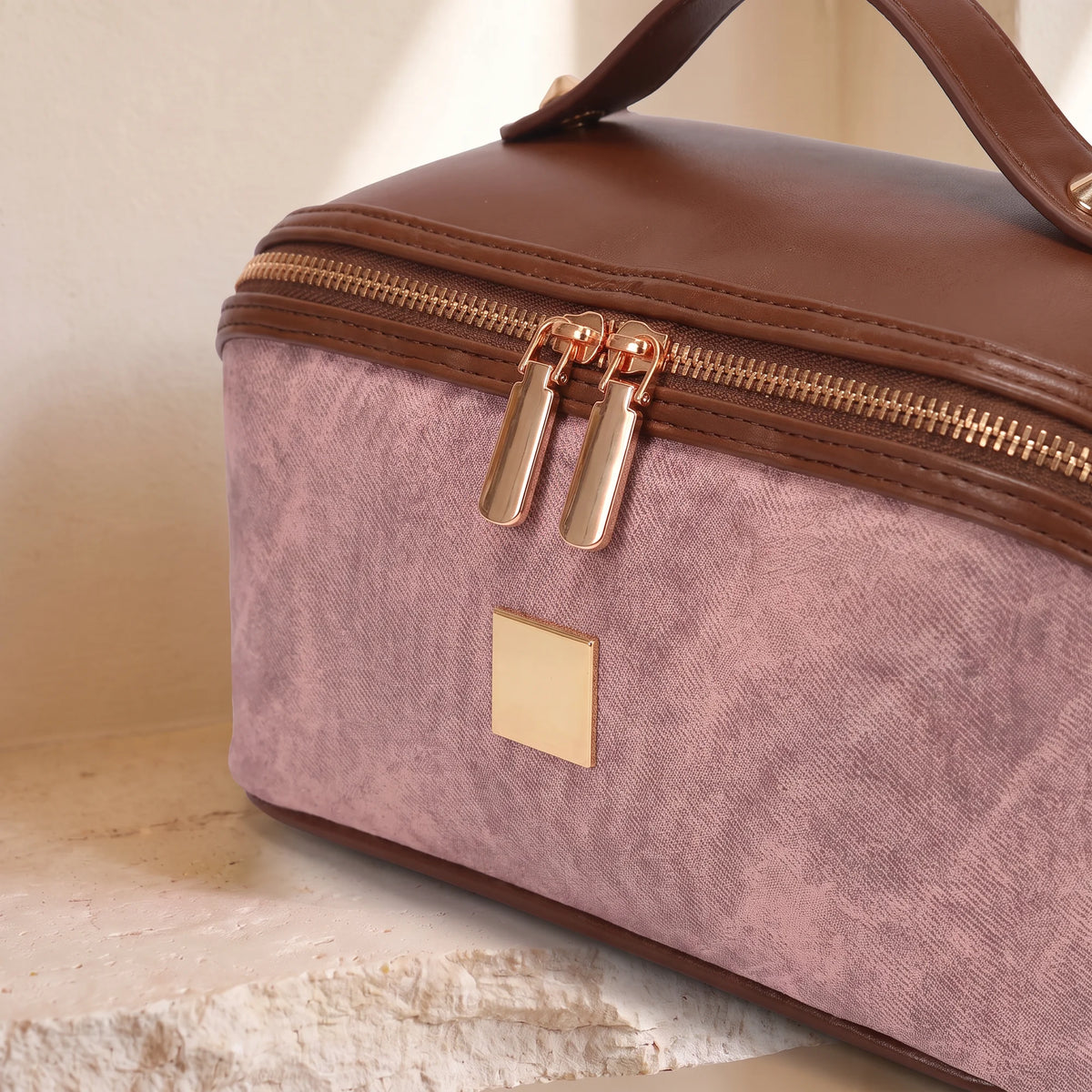 Rose Quartz Vanity — Rose Quartz — detail