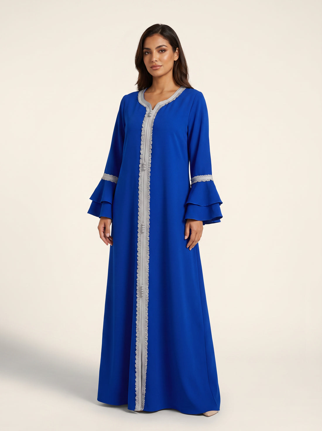 Temperament Floor Robe — Blue — 1