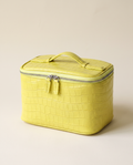 The Amira Vanity — Butter, three-quarter view · Elirati