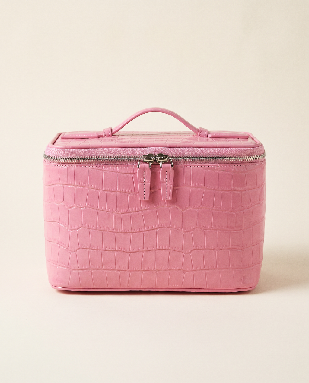 The Amira Vanity — Sakura Pink, front view · Elirati