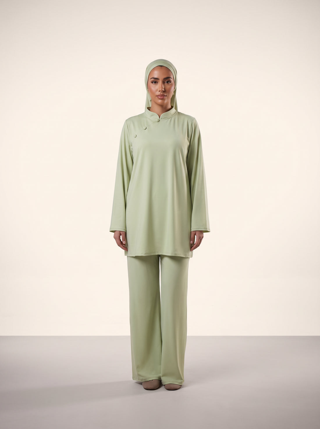 Willson Stylish Burkini — Green — 1