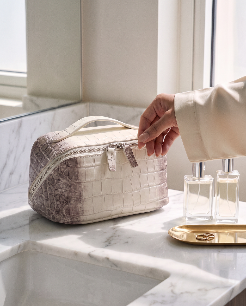 The Amira Covers — Himalaya, on a marble counter · Elirati · 2026-10b
