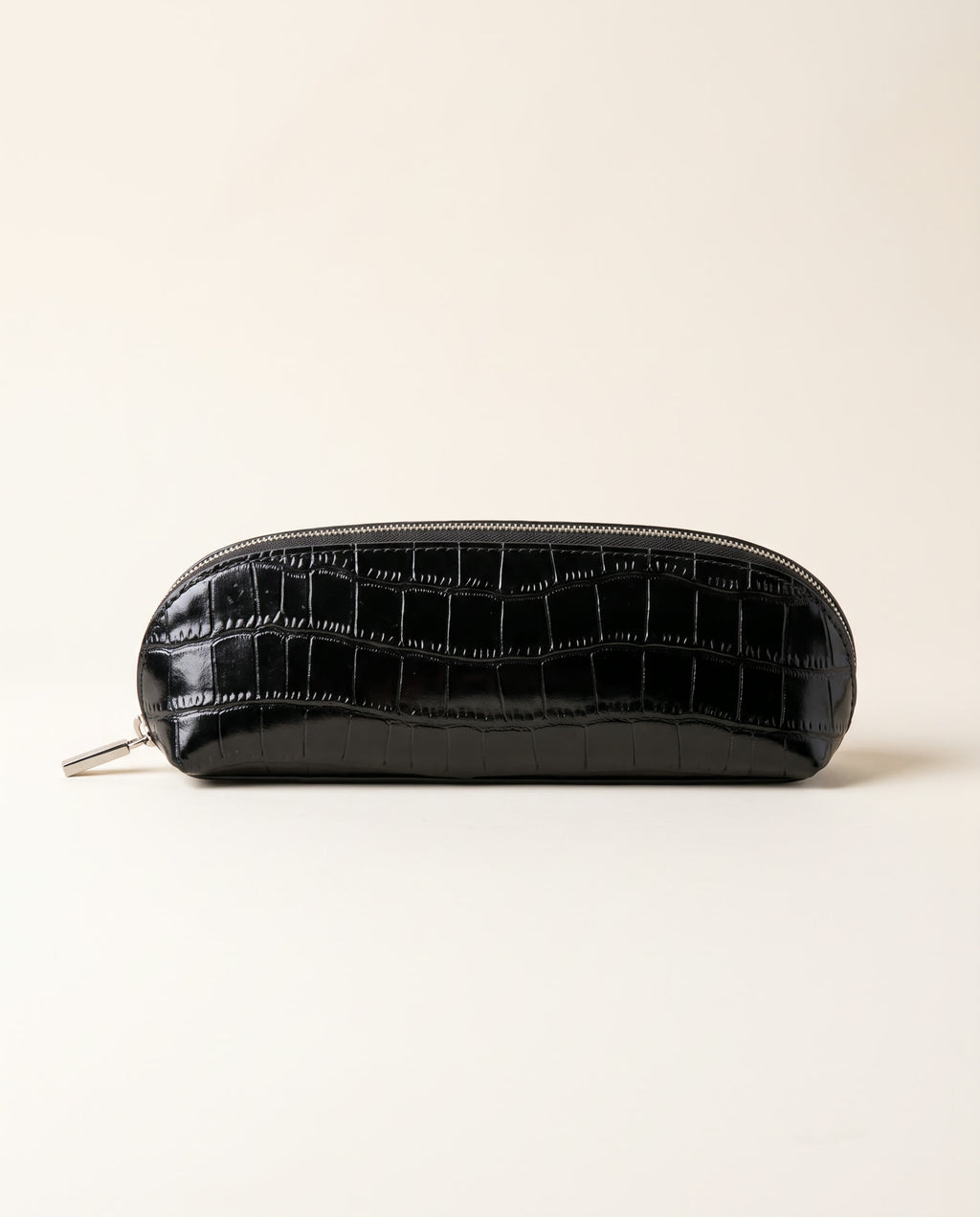 The Amira Brush Case — Black — side profile [v2]