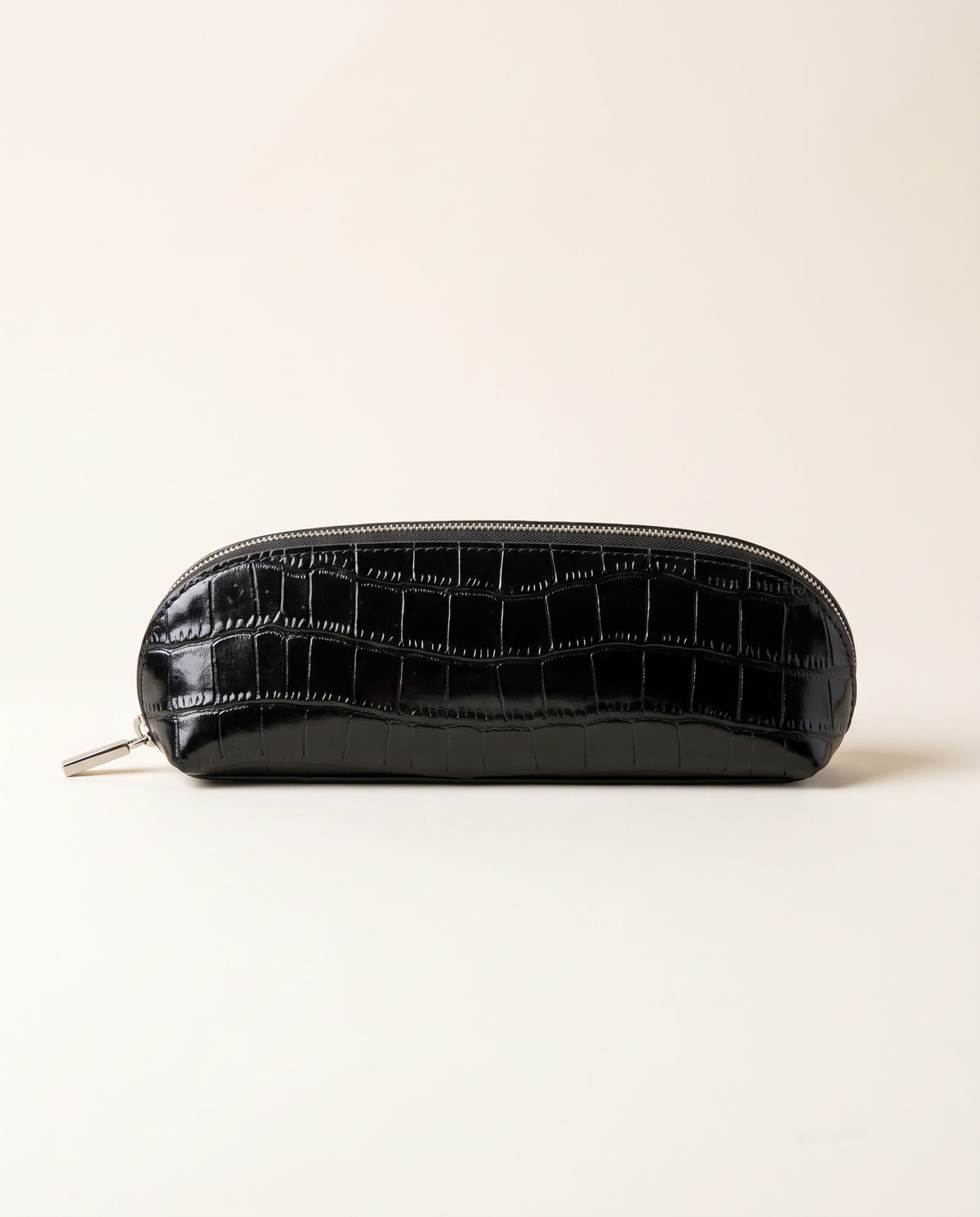 The Amira Brush Case — Black — side profile [v2]